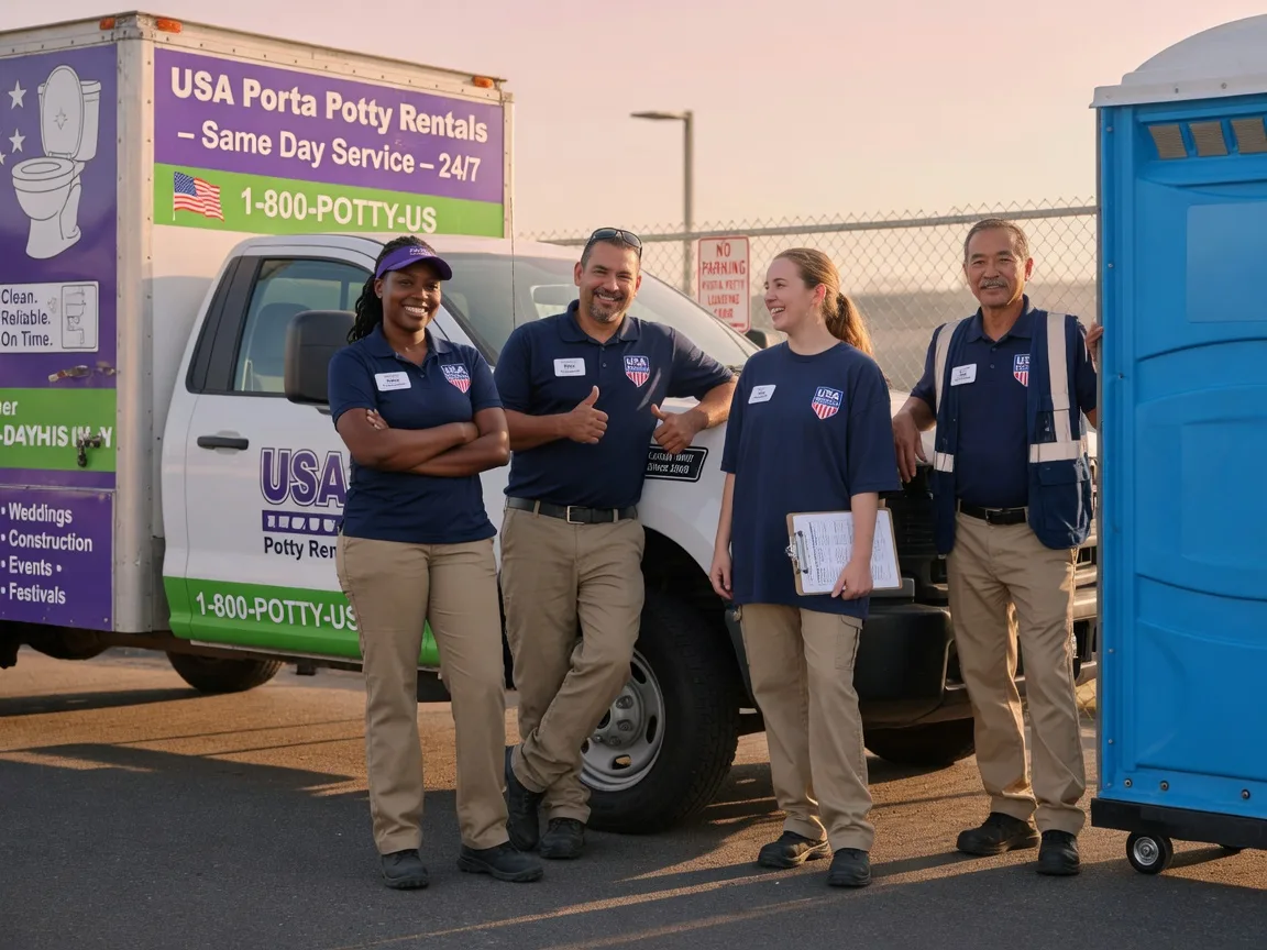 Porta Potty Rental company in Broken Bow, OK
